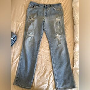 Lee Men's Straight Jeans - Faded Blue